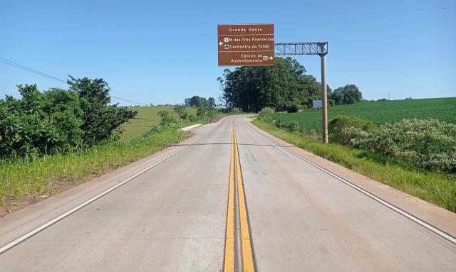 De acordo com o DNIT obra de restauração da BR-163 chega a 80% de conclusão