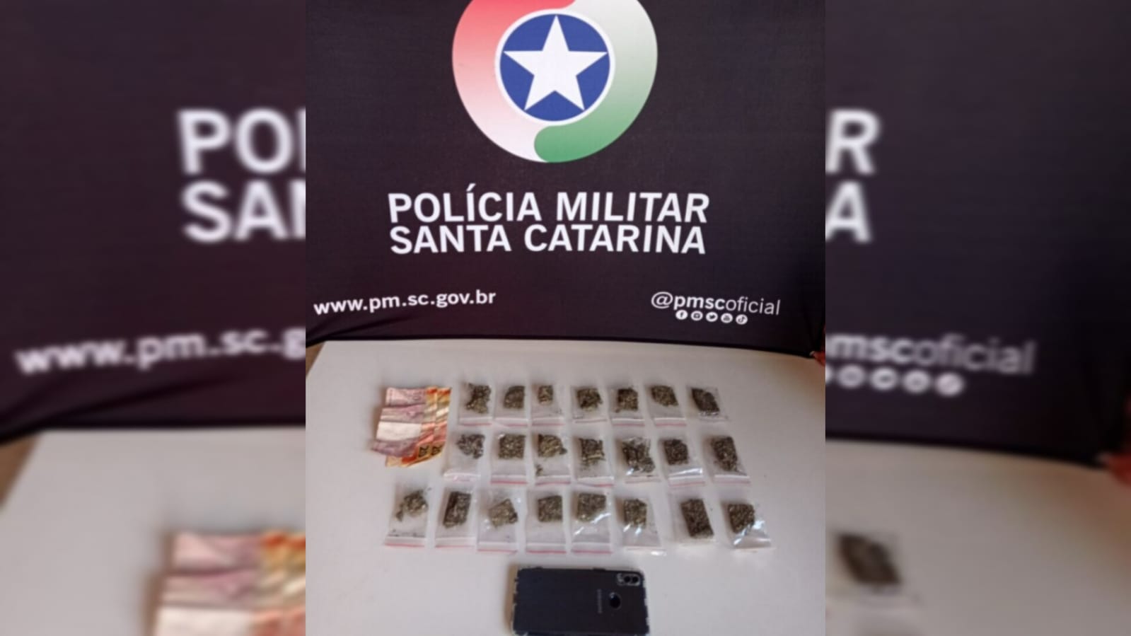 Adolescente de 14 anos é aliciado para o tráfico de drogas por homem em Chapecó