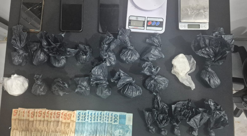 Polícia Militar registra ocorrências de tráfico de drogas e infrações de trânsito na região