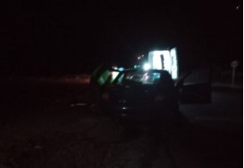 Motorista fica ferido após saída de pista no interior