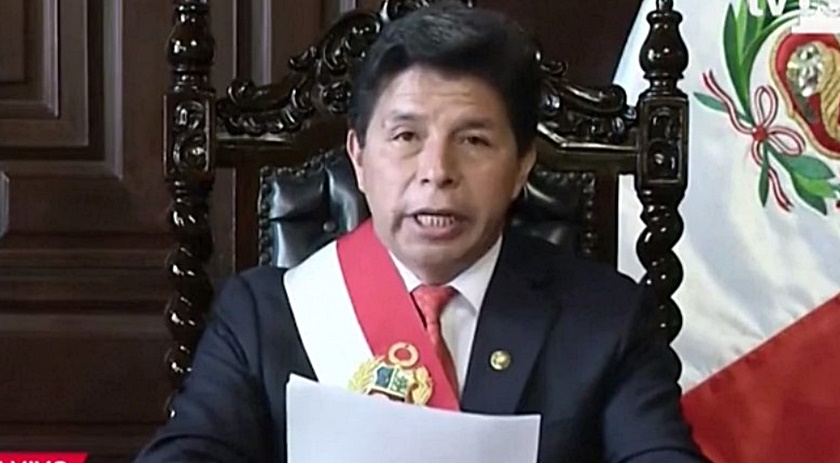 Presidente do Peru anuncia 'governo de exceção', dissolve Congresso e declara estado de emergência