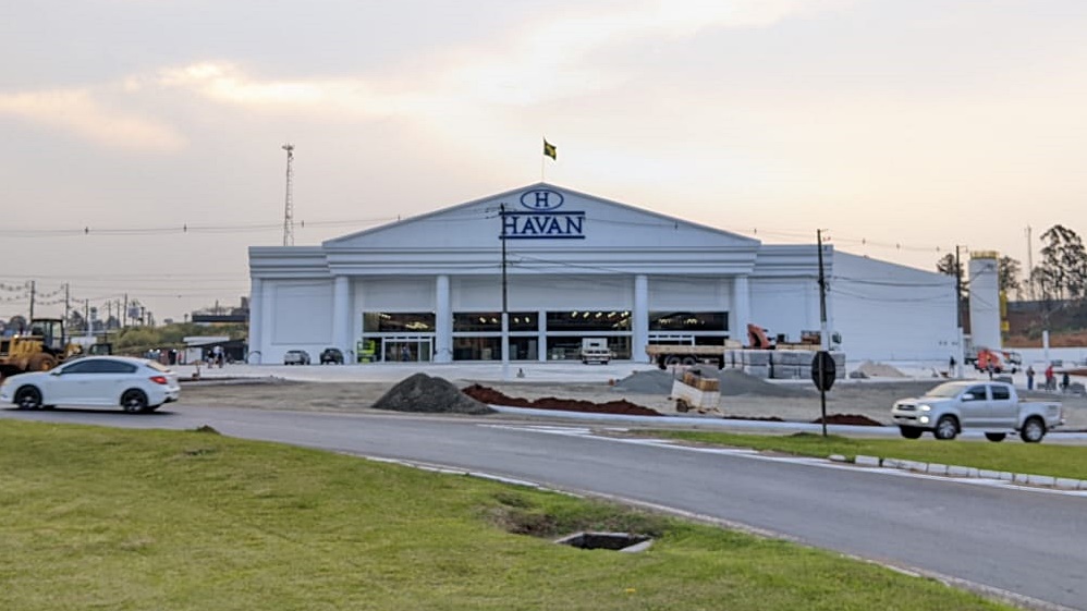 Faltam 20 dias para a inauguração da Havan de Francisco Beltrão
