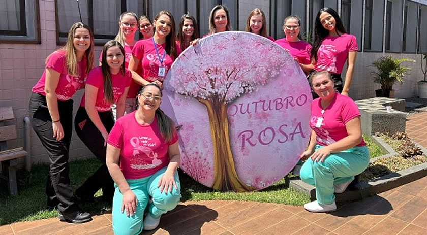 Outubro Rosa: Hospital Regional Terezinha Gaio Basso promove ações para pacientes e servidores