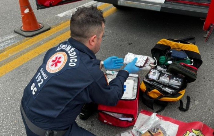 Programa Sangue Total completa dois anos de vidas salvas a caminho do hospital em SC