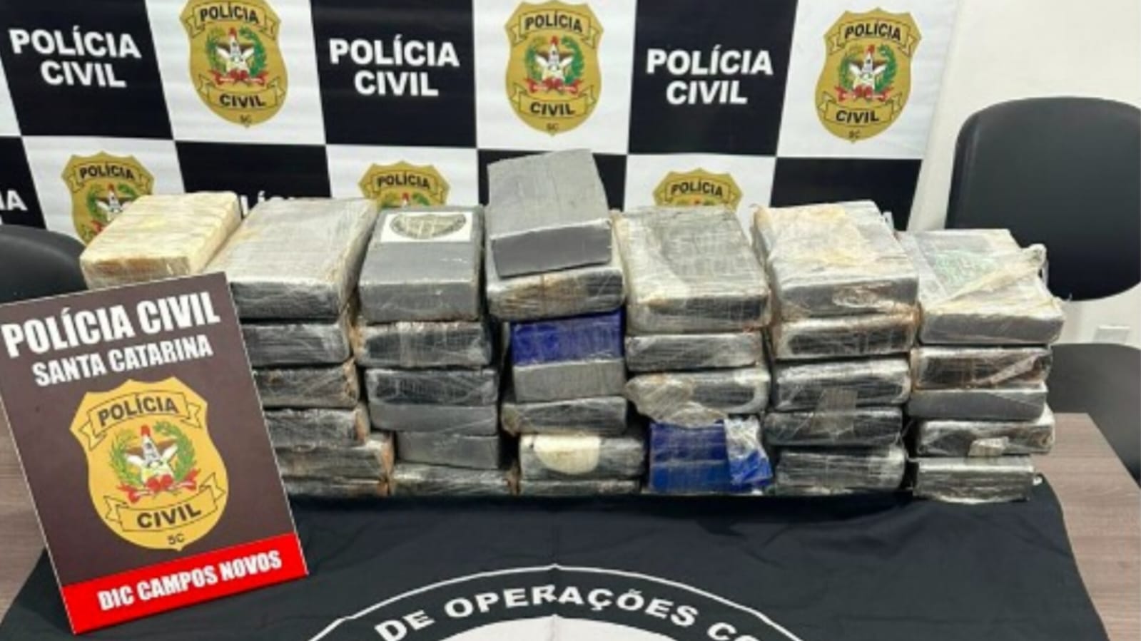 Operação policial apreende mais de R$ 1 milhão em crack e cocaína