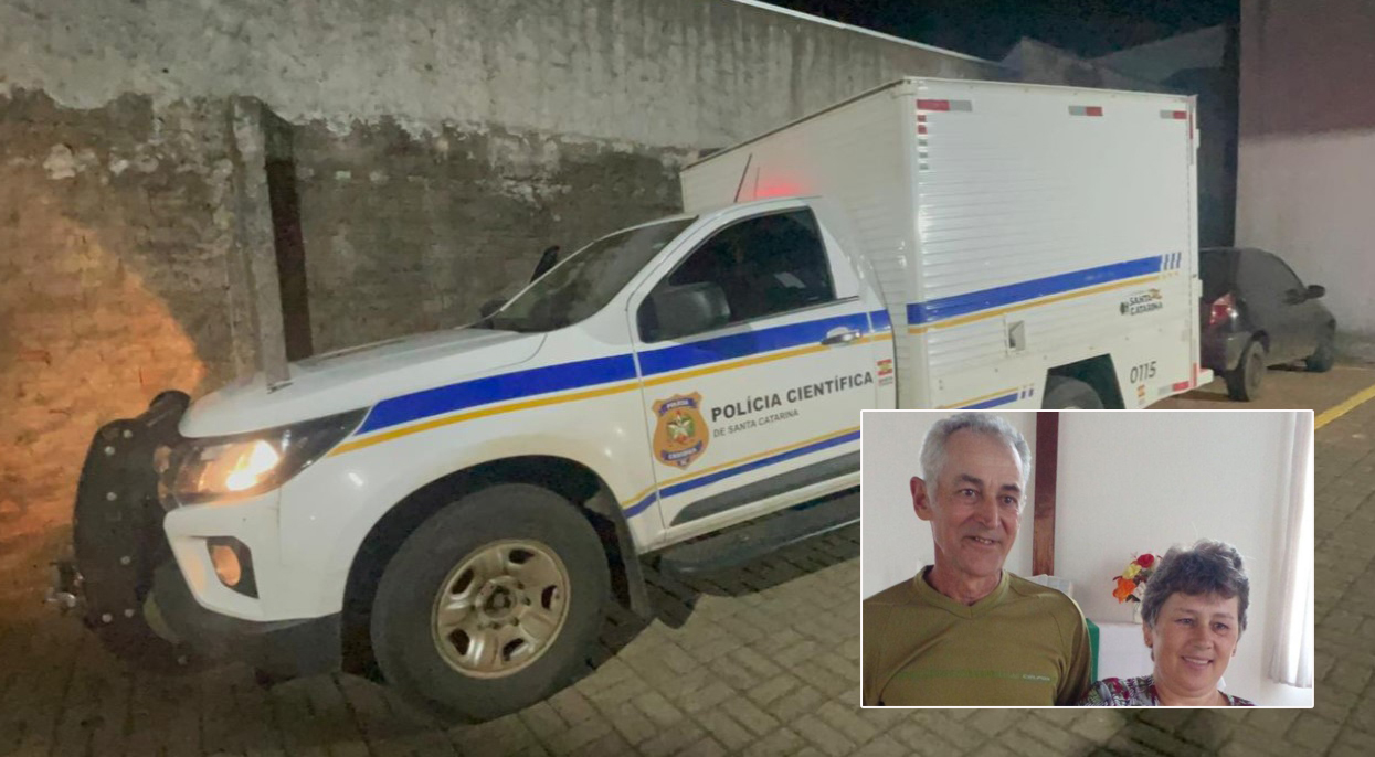 Identificado casal encontrado morto em propriedade rural no Oeste catarinense