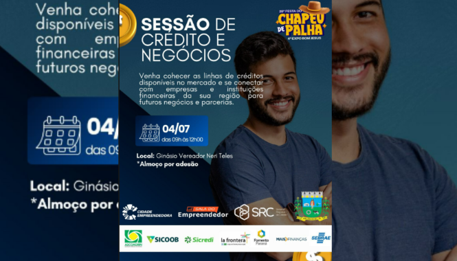 Adair Rosa dos Santos destaca Sessão de Crédito e Rodada de Negócios que será realizada