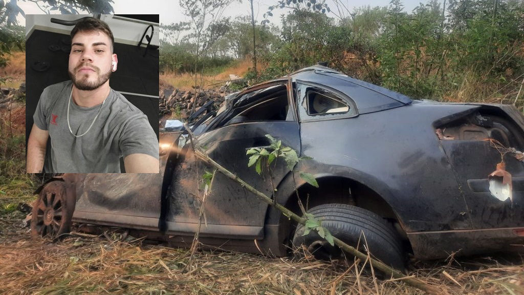 Morre no hospital condutor de veículo que foi encontrado capotado no acesso Linha São Marcos