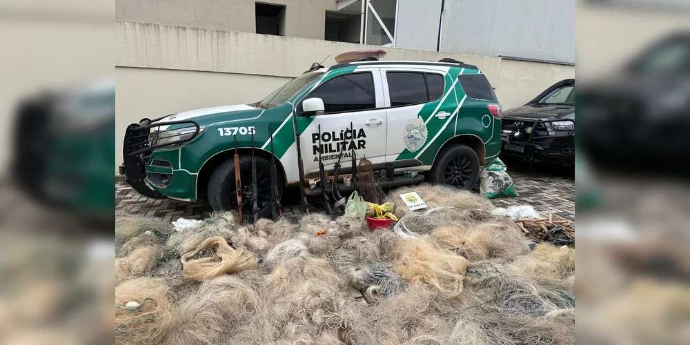 Dois homens são presos por caça e pesca ilegal
