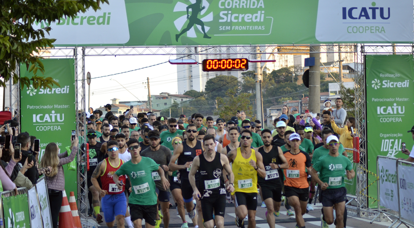 Corrida Sicredi Sem Fronteiras reúne mais de 1.200 participantes em Jundiaí e celebra os 35 anos da cooperativa