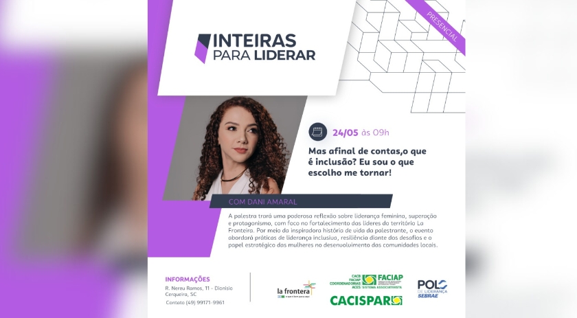 ASCOAGRIN sedia palestra voltada às líderes femininas do território LA FRONTERA