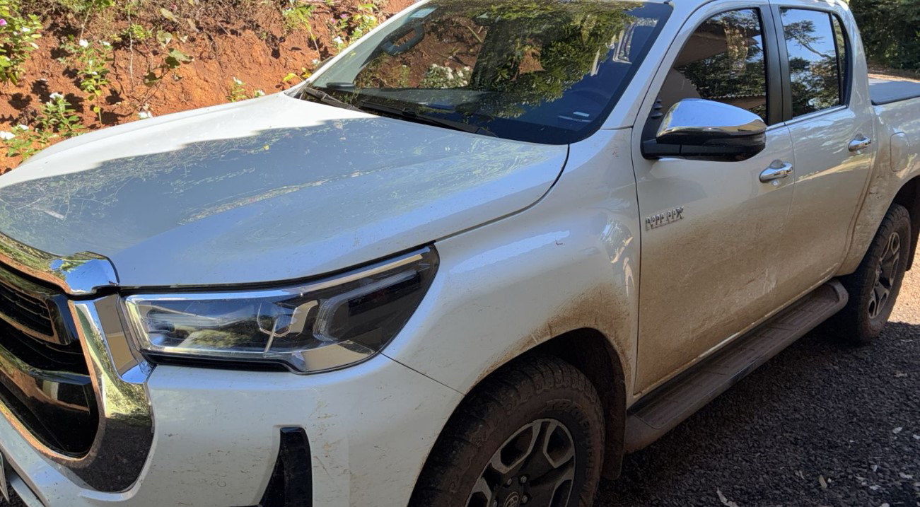 Caminhonete furtada em Barracão é localizada; polícia apura envolvidos