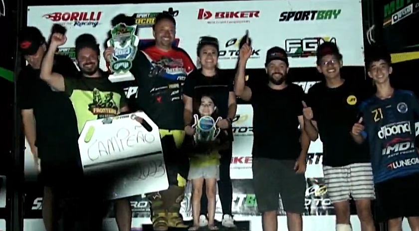 Fabinho Muniz é campeão brasileiro de velocross VX4 Especial