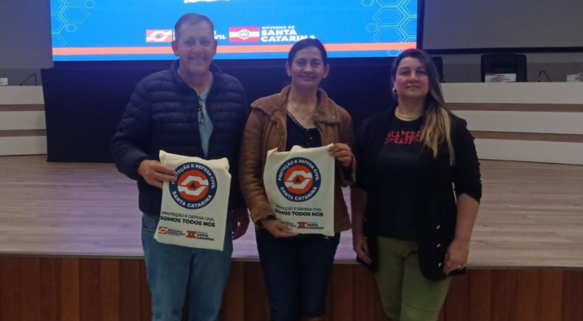 Município participa de encontro regional da Defesa Civil em São Miguel do Oeste