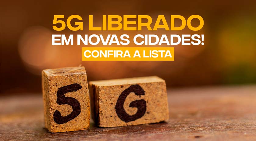 Sinal de 5G é liberado pela Anatel em mais 21 cidades de SC; veja lista