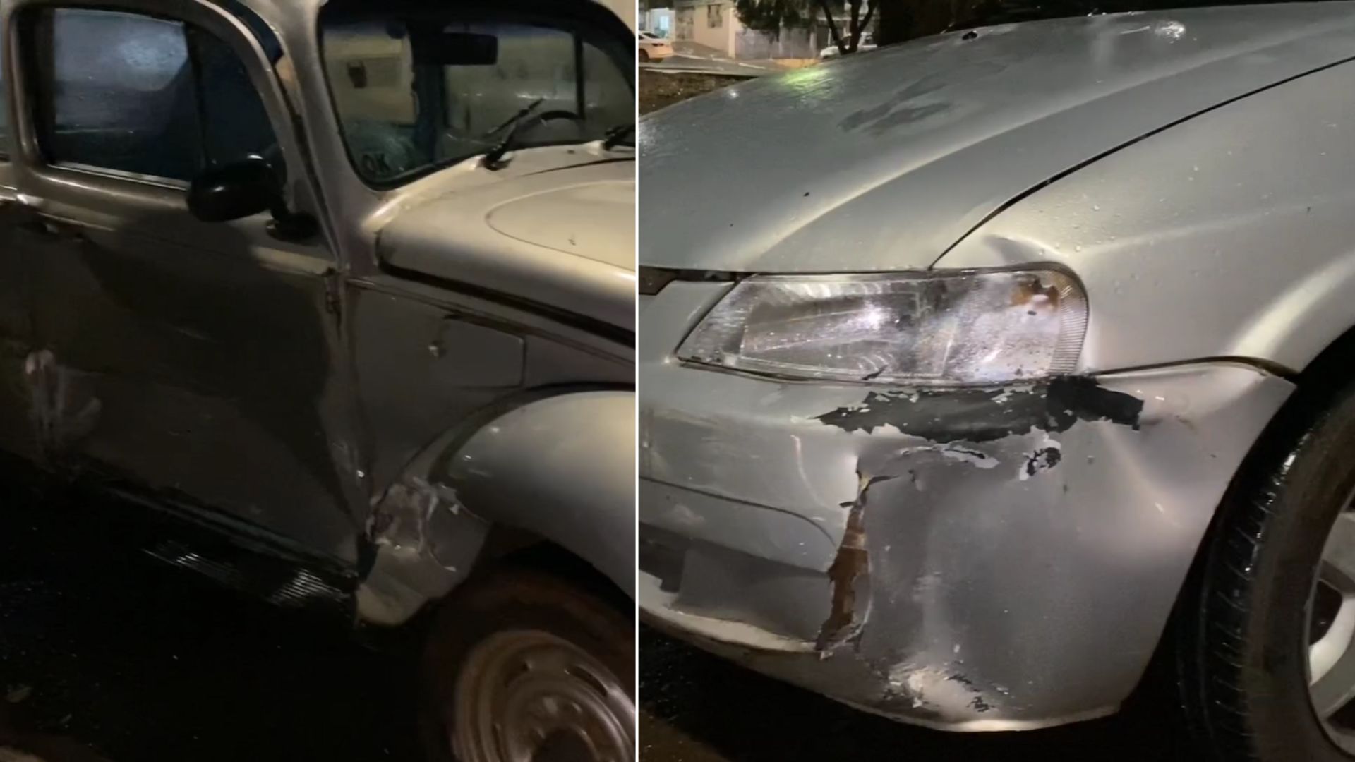 Colisão envolvendo dois veículos é registrado no centro de Santo Antonio do Sudoeste