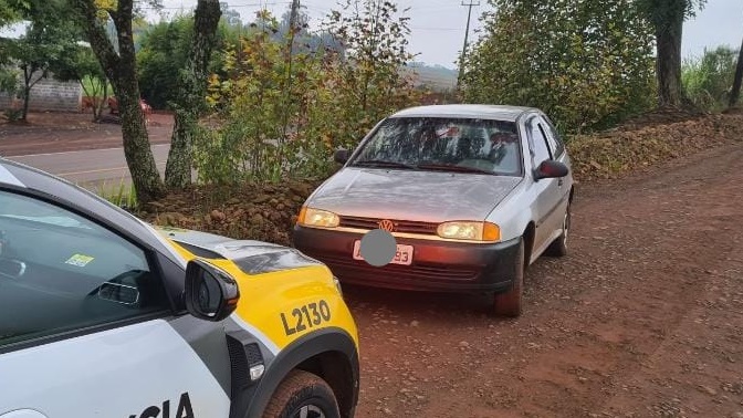 Veículo furtado em Marmeleiro é recuperado no interior de Beltrão