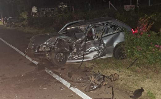 Motorista morre em acidente com dois veículos na SC-283