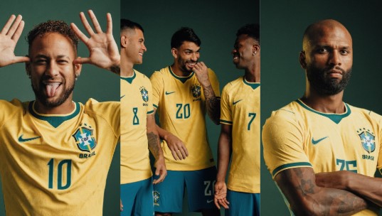 Camisa da Seleção Brasileira é eleita a segunda mais bonita da Copa do Mundo