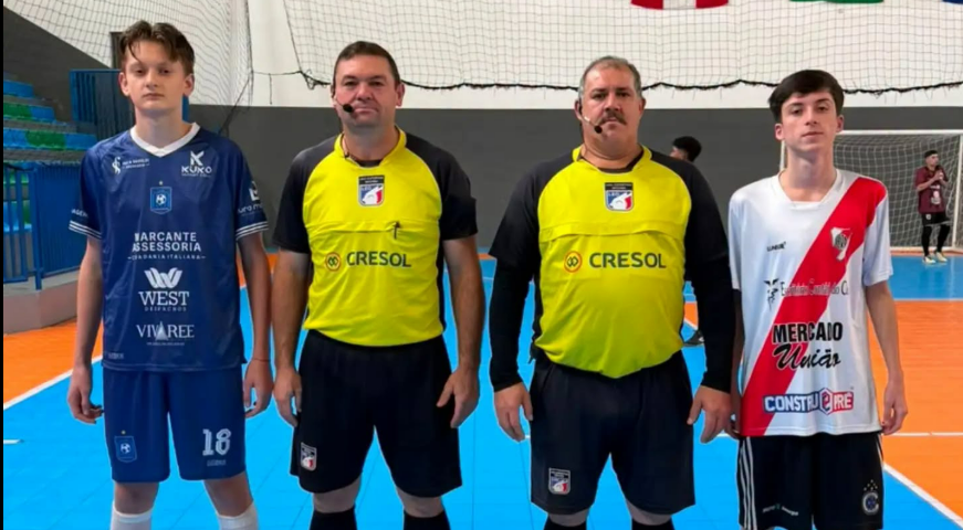 Campeonato Municipal de Futsal de Dionísio Cerqueira tem goleada e jogos equilibrados no Sub-16 e Interiorano