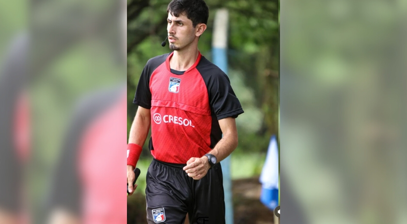 Árbitro da Liga Cedro é convocado para curso Jovens
