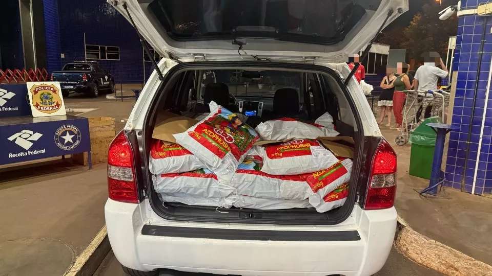 Receita Federal apreende 200kg de agrotóxicos proibidos