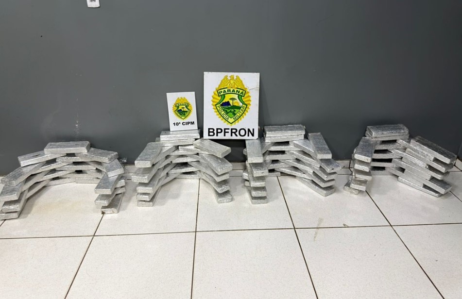 Mais de 100 quilos de maconha são apreendidos