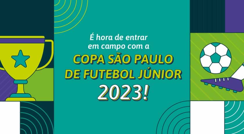 Sicoob é patrocinador oficial da Copa São Paulo de Futebol Júnior 2023