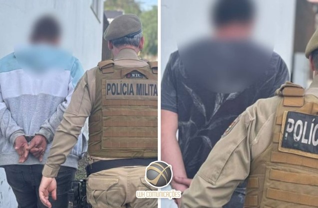 Polícia Militar aborda veículo e prende foragido suspeito de furto