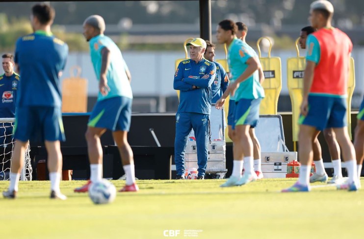 Carlo Ancelotti prepara Seleção Brasileira e projeta time para estreia
