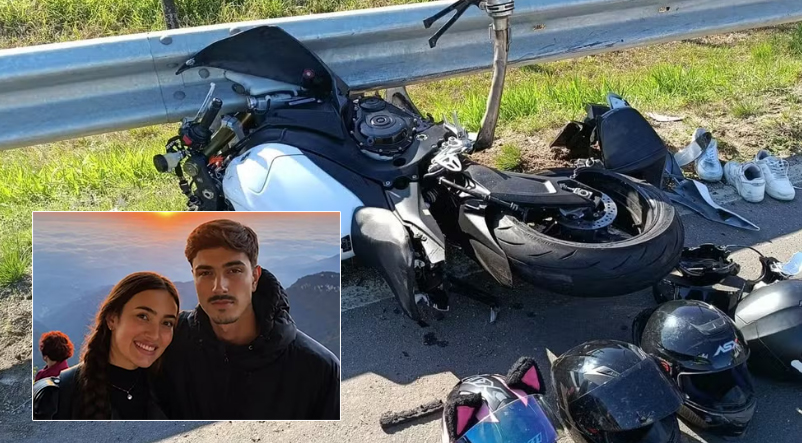 Casal de universitários morre a caminho de romaria de motociclistas em Santa Catarina