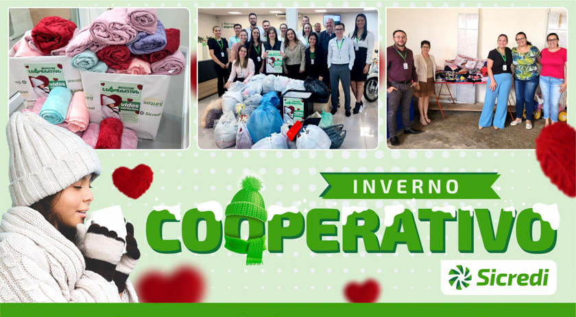 Donativos da Campanha Inverno Cooperativo são distribuídos