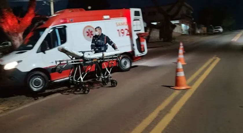 Mulher fica ferida após ser atropelada e motorista foge sem prestar socorro