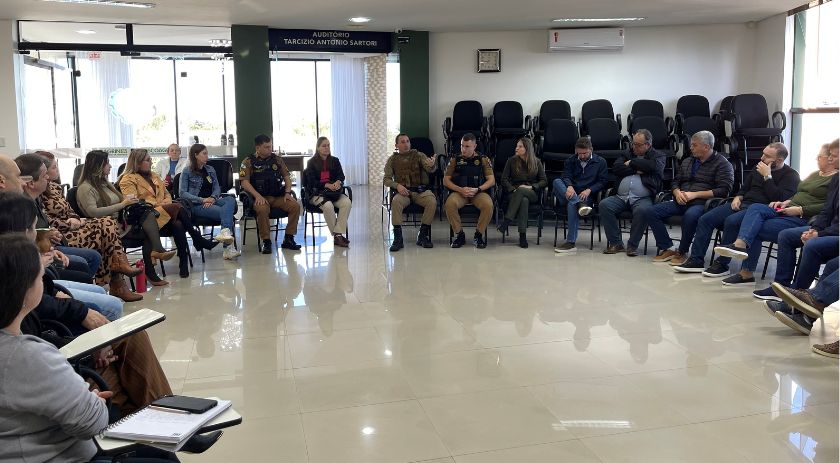 Reunião na ASCOAGRIN visa diminuir a criminalidade