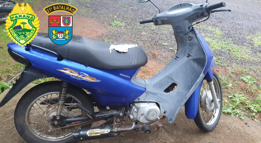 Motocicleta é recuperada 12 anos após o furto
