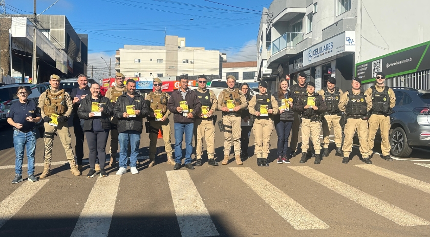 Campanha do Maio Amarelo reforça conscientização no trânsito