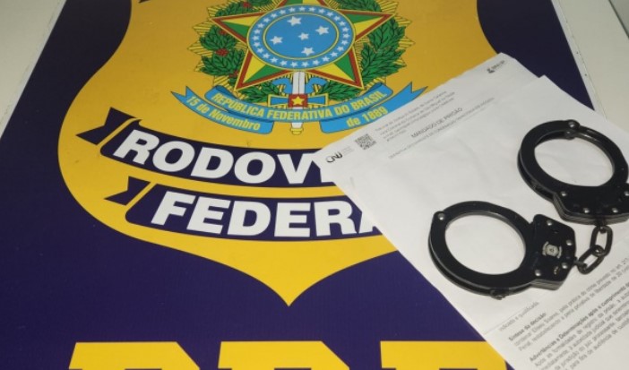 Condenado há 20 anos de prisão por estupro de vulnerável é preso pela PRF