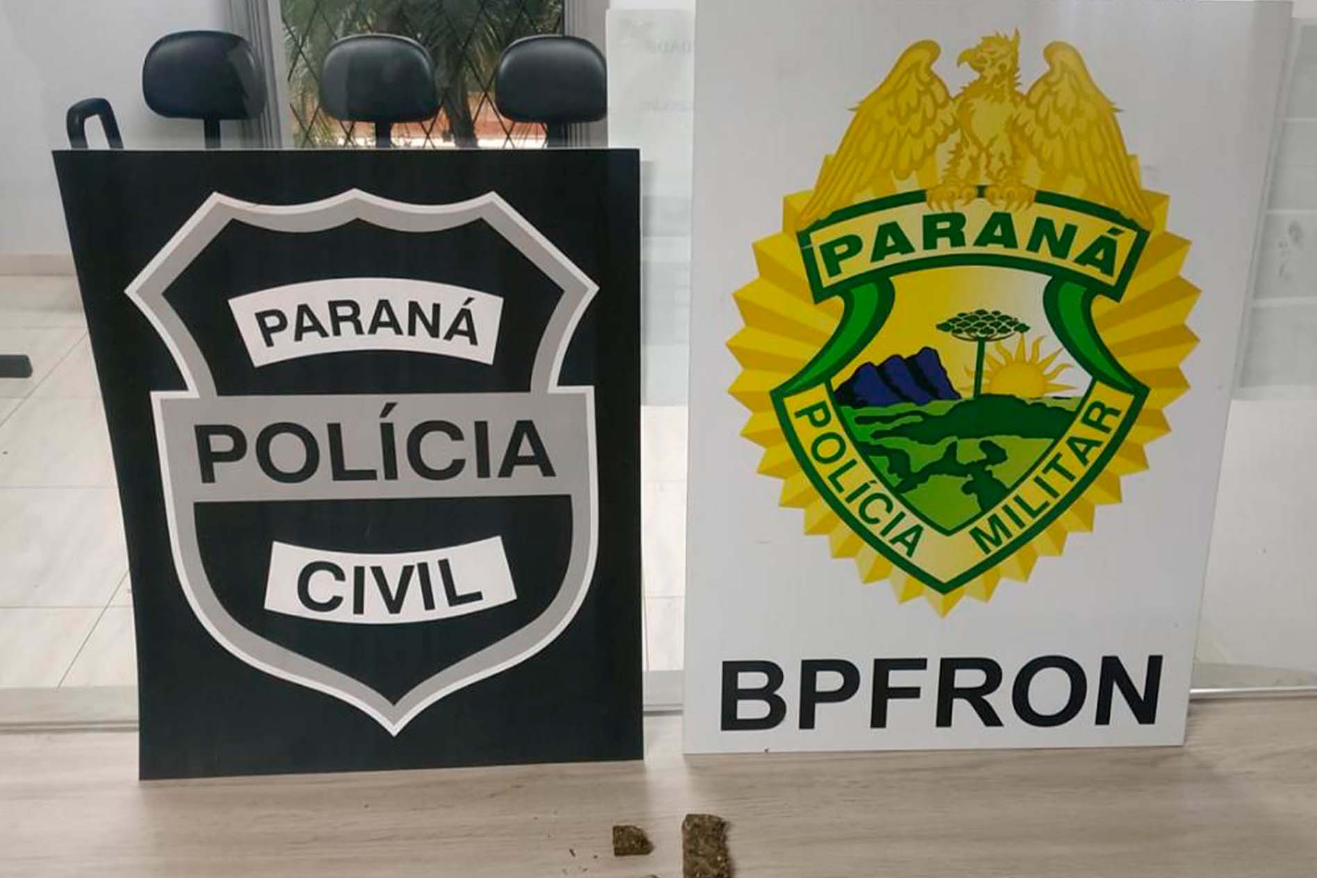 BPFRON e Polícia Civil apreendem apreendem droga durante cumprimento  de mandado de busca e apreensão em Santo Antônio do Sudoeste-PR