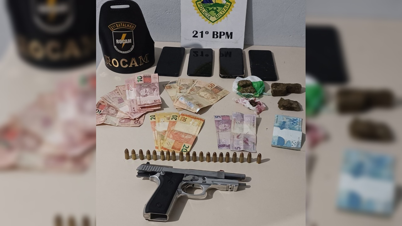 Polícia Militar prende dois homens em ação no Bairro São Miguel