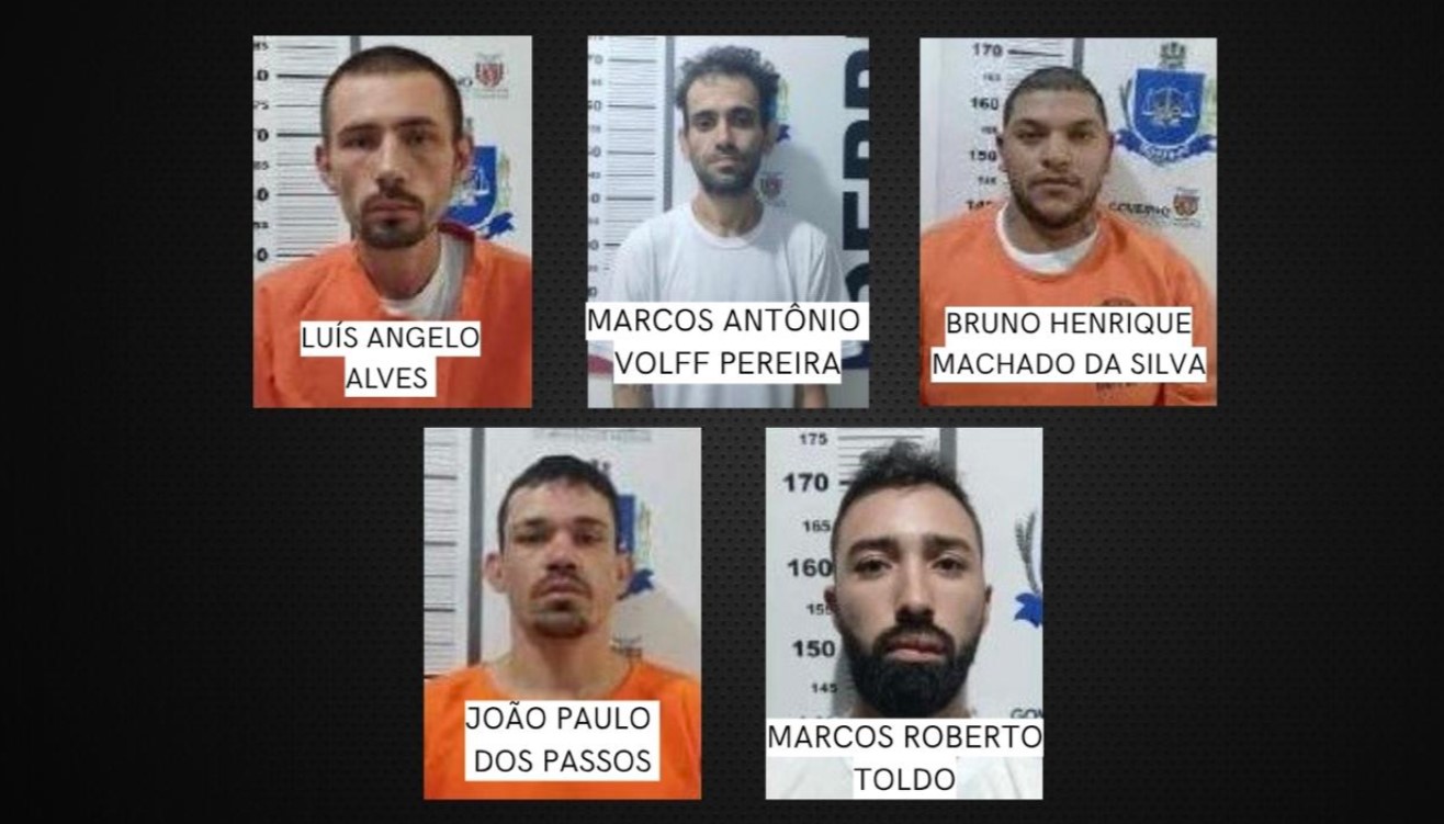 Subiu para 3 o número de recapturados após fuga na Cadeia
