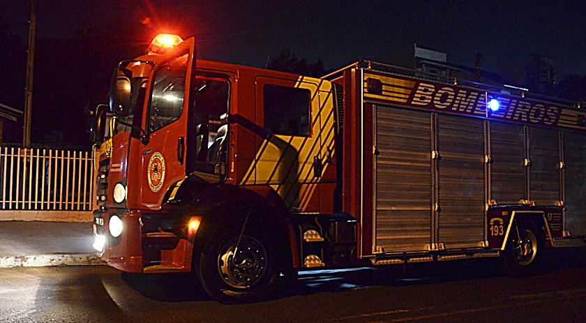 Bombeiros atendem ocorrência de vazamento de gás no Bairro Nascente do Peperi
