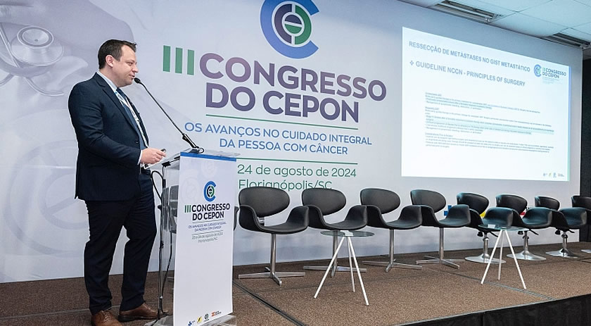 Dr. Vinícius Negri Dall’inha representa HRTGB-SANTÉ em importante congresso oncológico