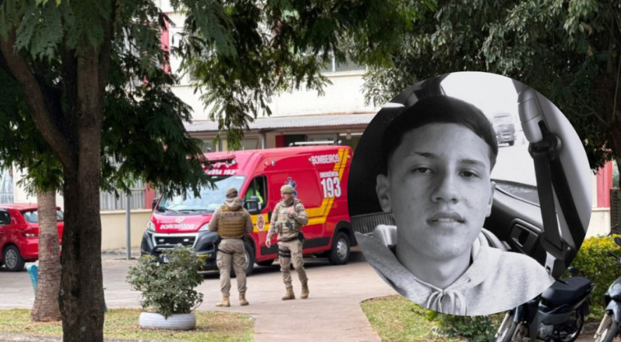 Jovem ferido em ataque dentro de colégio em Chapecó não resiste e morre aos 15 anos
