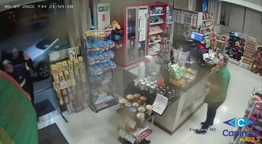 Posto de combustível é assaltado