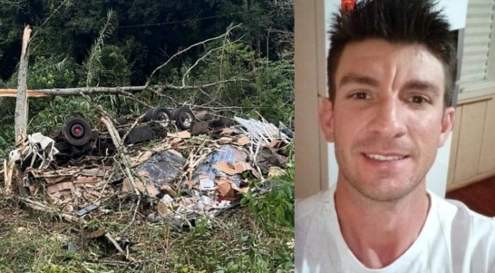 Identificado motorista que morreu após caminhão com placas solares tombar