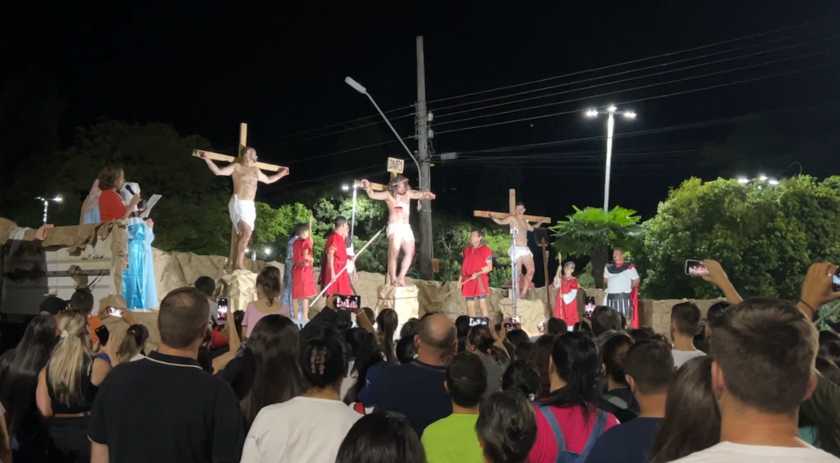 45ª Via Sacra da Fronteira, reúne multidão e emociona a todos os presentes