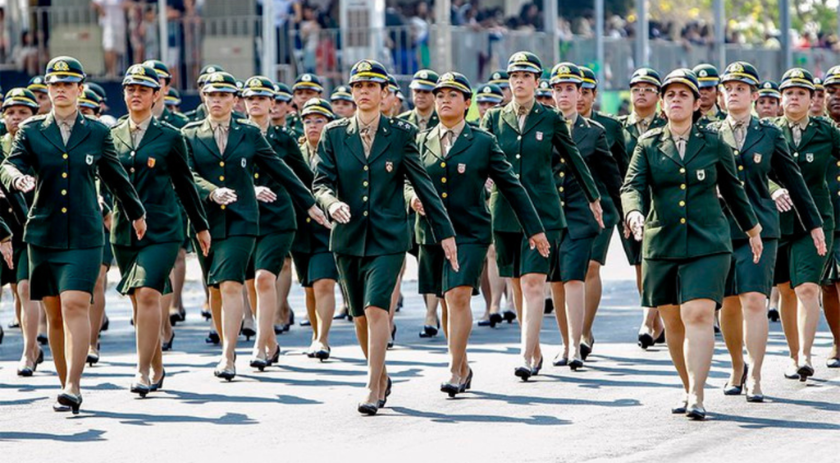 Mais de 33 mil mulheres se alistaram nas Forças Armadas