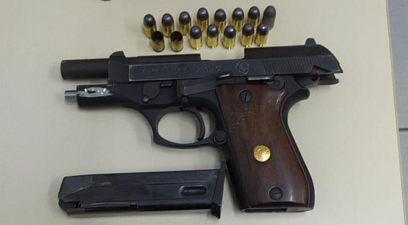 PM prende homem por disparo e porte ilegal de arma de fogo