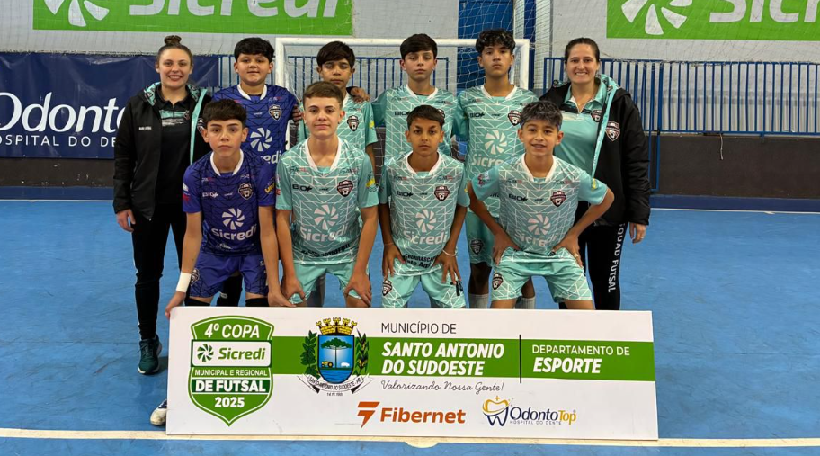 Squad Futsal garante vaga na final da Copa Sicredi em Santo Antonio do Sudoeste