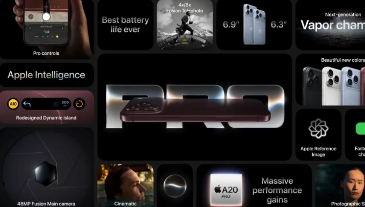 Apple apresenta iPhone 18 Pro e 18 Pro Max; modelo dobrável deve ser anunciado em seguida